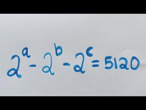A Nice Exponential Problem 🤔 | Maths Olympiad