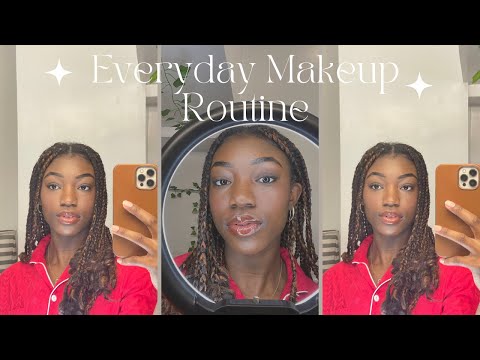my simple everyday makeup routine + chit chat grwm 💄 what grad school is really like