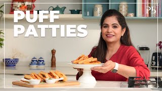 Puff Patties I Puff Pastry I घर पर बनाएं बेकरी जैसी आलू, पनीर, चिकन पैटीज़ I Pankaj Bhadouria