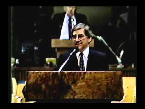 Bishop Felix Garcia At The 1987 General Assembly
