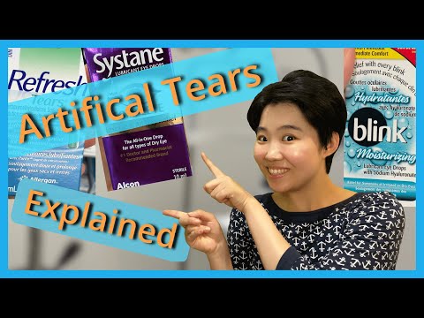 Artificial Tears Explained #optometrist #patienteducation #eyedrops