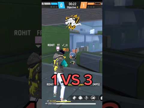 1VS 4 🥵 FF KING😂 ​🇸​​🇺​​🇧​​🇸​​🇨​​🇷​​🇮​​🇧​​🇪​MY CHANNEL🥺#ff#ffshorts #viral#shorts#shorts #shortvideo