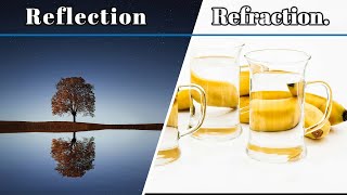 Light reflection and refraction || Difference between reflection and reflection ||