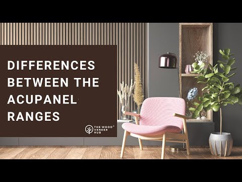 What is the difference between the various Acupanel® ranges?