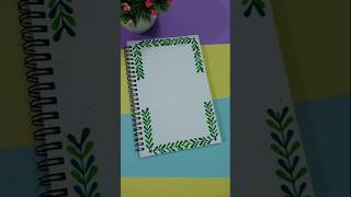 very easy border design 😍 #youtubeshorts #borderdesigns