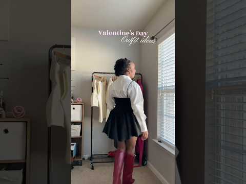 Valentine’s Day Outfit Ideas💕|Black and White Outfits|What to Wear #everydayfashion #valentinesday