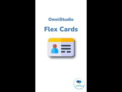 What are Omni Studio Flex Cards?  #shorts #youtubeshorts