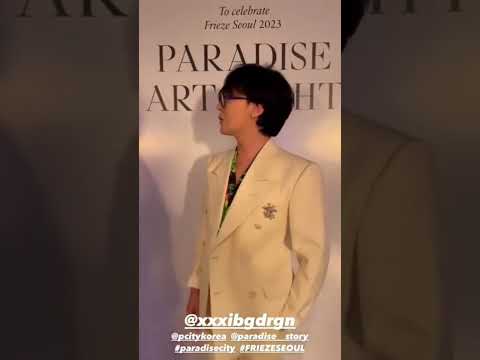 #GDRAGON at paradise art night Seoul