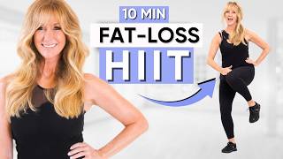 Do This 10 Minute HIIT Workout To Burn Belly Fat After 50!