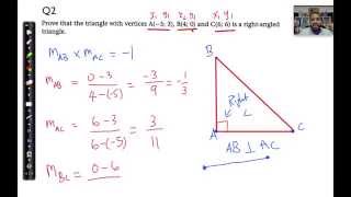 GR Q2   Right Triangle Proof Geometry Revision