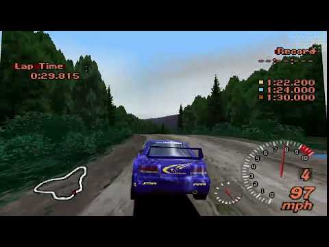 Gran Turismo 2 A-Spec: Super-3 (S-3) License @ Smokey Mountain North Reverse