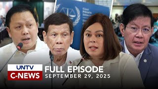UNTV: C-NEWS | September 29, 2025