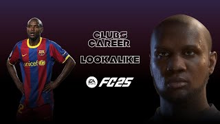Eric Abidal Lookalike - EA FC 25 - TUTORIAL Face Creation