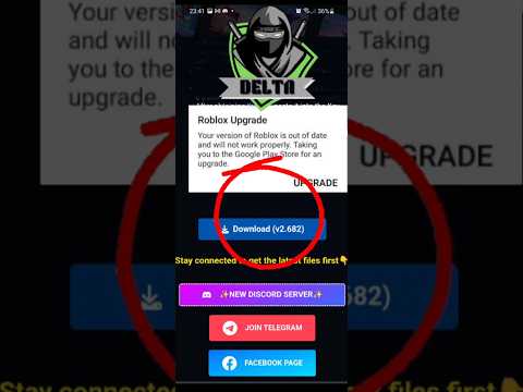 Delta Executor How To Fix Roblox Upgrade Error ( Latest 2025 ) #shorts  #roblox#deltaexecutor
