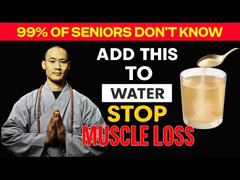 Seniors: Add THIS to Your Water for Better Muscle Strength & Hydration | Shi Heng Yi