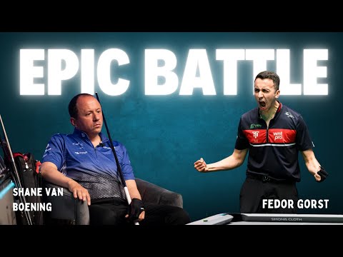 10 Minutes of Pure Pool Brilliance – Shane Van Boening vs Fedor Gorst