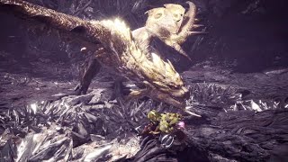 Tempered Gold Rathian [GS Gameplay] Monster Hunter World Iceborne