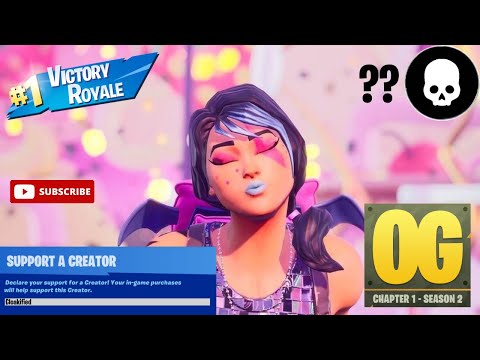 Fortnite OG | High Kill Win Gameplay | Controller Player | Creator Code: Cloakified (1080p Open)