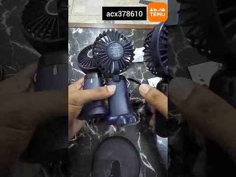 Mini Portable Fan from temu Code: acx378610Link: https://temu.to/k/ugq8ooafv3q #temu #temufinds