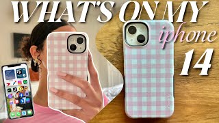 What's On My iPhone 14! ✮ | favorite apps, my set up, widgets!