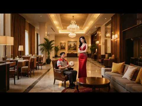 Gold-digger look down on courier,beauty CEO saw his identity through the tea leaves