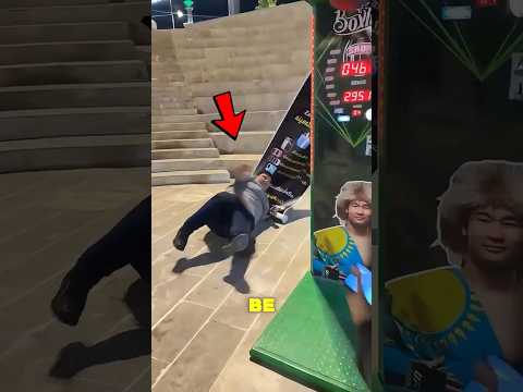 Don’t Copy This Kid at the Boxing Arcade