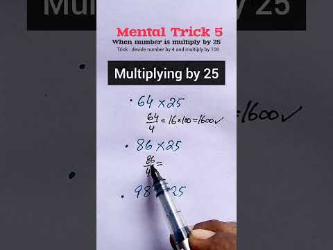 Mental Trick 5 #maths #mathsenglishsecret #basicmath #shorts