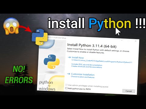 How to install Python on Windows 10, 7, 8 | Download Python Guide | Tutorial for beginners
