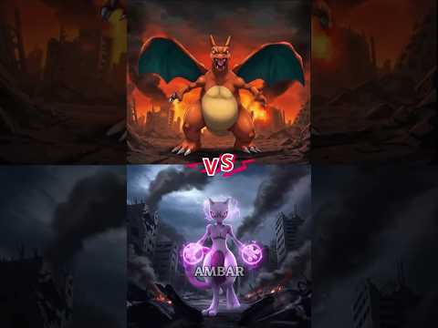 Charizard vs MewTwo, Blastoise, Snorlax... #pokemon #charizard #battle #shorts