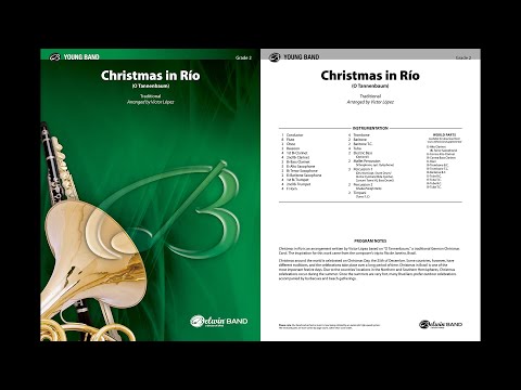 Christmas in Río, arr. Victor López – Score & Sound