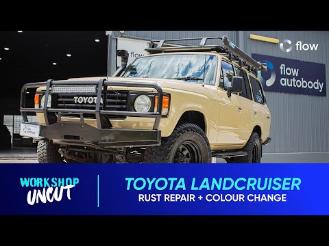 Workshop Uncut | Toyota Land Cruiser Rust Repair + Colour Change