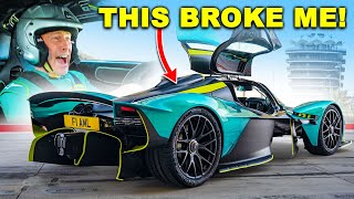 I drove Aston Martin's road-legal F1 car!