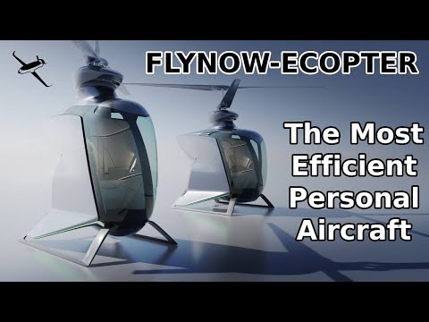 FLYNOW-Ecopter : The most efficient personal aircraft is here