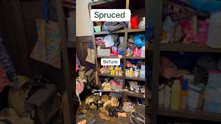 An epic mudroom transformation! #homeorganization #organizingtips #closetorganization