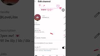 How to add links to your channel
