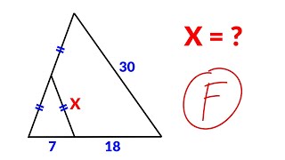 2 Methods to find the length X | Asked in USA Grade 8 Exam