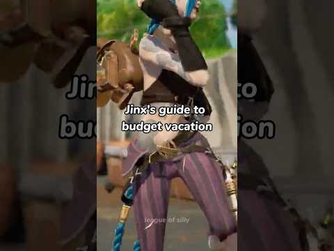 Jinx's guide to budget vacation #arcane #jinx #vi #shorts