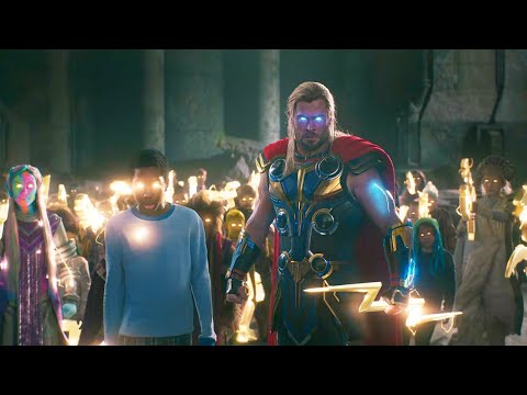 Thor Love and Thunder Final Fight Scene in Hindi