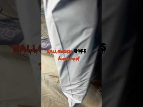 halloween shoes| temu haul