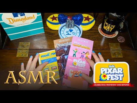 Disneyland 🏰 Best of Pixar Fest 2024 🩵 ASMR Soft Spoken ✨ Amusement #ASMR