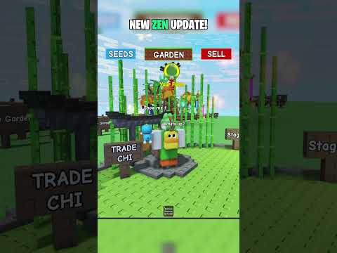 NEW ZEN UPDATE! ZEN SHOP | KITSUNE FOX in Grow a Garden #roblox #growagarden #shorts