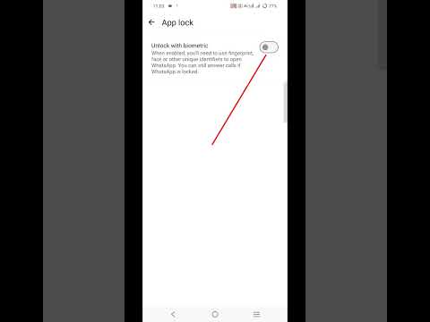How to Use WhatsApp App Lock | WhatsApp App Lock Kaise Use Kare #WhatsAppPrivacy #AppLock #whatsapp