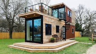 Incredible Unique 2-Story Container Home The Helm by Cargo Home