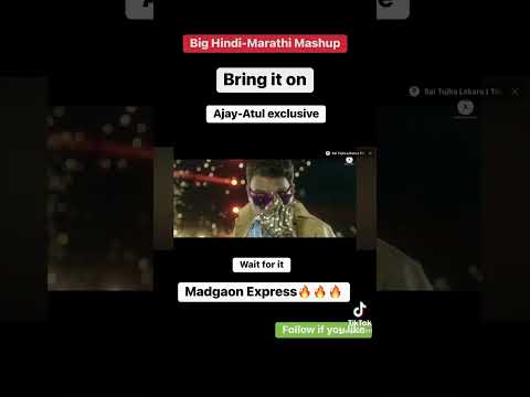 Hindi Marathi mashup. #madgaonexpress #bringiton #kunalkhemu
