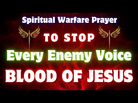 Spiritual Warfare Prayer To Stop Every Enemy Voice Against You