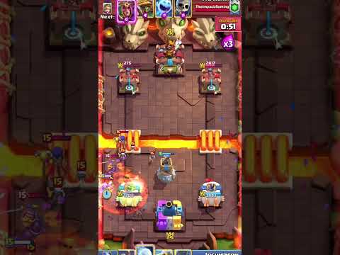 1hp 😳 #clashroyale #supercell #gaming #subscribe #aura #attack
