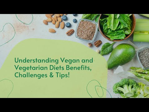 Understanding Vegan and Vegetarian Diets Benefits, Challenges & Tips! | Rashmi's Healthy Diet #diet