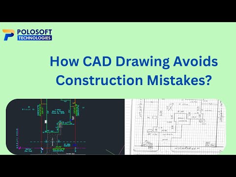 How CAD Drawing Avoids Construction Mistakes? Polosoft Technologies