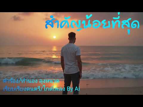 สำคัญน้อยที่สุด