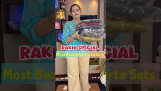 Flipkart Rakhi Special 8 Kurta Sets Collection Haul #flipkarthaul #flipkartkurtahaul #flipkartfinds